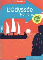 Couverture du livre « L'Odyssée d'Homère » de Homere/Morando aux éditions Belin Education