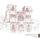 Couverture du livre « Lot de 5 cartes cathedrale de france - vienne » de  aux éditions Satisfecit