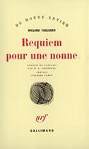 Couverture du livre « Requiem pour une nonne » de William Faulkner aux éditions Gallimard