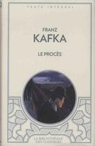 Couverture du livre « Le Procès » de Franz Kafka aux éditions Archipoche