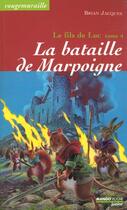 Couverture du livre « Rougemuraille - Le fils de Luc Tome 4 : la bataille de Morpoigne » de Brian Jacques aux éditions Mango