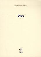 Couverture du livre « Vers » de Dominique Meens aux éditions P.o.l
