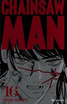 Couverture du livre « Chainsaw man Tome 16 » de Tatsuki Fujimoto aux éditions Crunchyroll