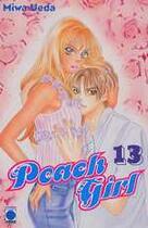 Couverture du livre « Peach girl T.13 » de Miwa Ueda aux éditions Generation Comics