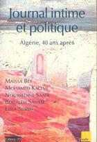 Couverture du livre « Littera algerie 40 ans apres journal i » de  aux éditions Editions De L'aube