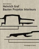 Couverture du livre « Heinrich graf 1930-2010 /allemand » de Katrin Eberhard aux éditions Scheidegger