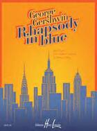 Couverture du livre « Rhapsody in blue » de George Gershwin aux éditions Henry Lemoine