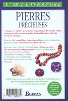 Couverture du livre « Pierres Precieuses » de Pellant aux éditions Bordas