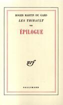 Couverture du livre « Les thibault - vol07 » de Roger Martin Du Gard aux éditions Gallimard