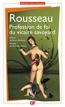 Couverture du livre « Profession de foi du vicaire savoyard » de Jean-Jacques Rousseau aux éditions Flammarion