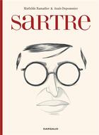Couverture du livre « Sartre » de Mathilde Ramadier et Anais Depommier aux éditions Dargaud