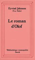 Couverture du livre « Le roman d'olof » de Johnson-E aux éditions Stock