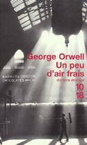 Couverture du livre « Un peu d'air frais » de George Orwell aux éditions 10/18