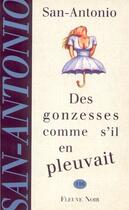 Couverture du livre « San-Antonio t.116 ; des gonzesses comme s'il en pleuvait » de San-Antonio aux éditions Fleuve Editions