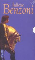 Couverture du livre « Coffret Les Chevaliers » de Juliette Benzoni aux éditions Pocket