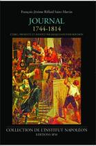 Couverture du livre « Journal de Francois-Jérôme Riffard Saint Martin, 1744-1814 » de Jacques-Olivier Boudon aux éditions L'harmattan