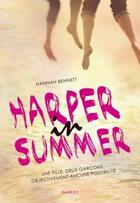 Couverture du livre « Harper in summer » de Hannah Bennett aux éditions Rageot