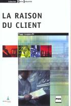 Couverture du livre « Raison du client » de Louppe aux éditions Pu De Grenoble