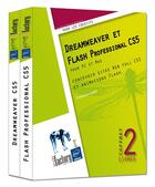 Couverture du livre « Dreamweaver CS5 et Flash professional CS5 ; concevoir sites web full CSS et animations Flash » de Christophe Aubry aux éditions Eni