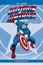 Couverture du livre « Captain America : Intégrale vol.1 : 1964-1966 » de Stan Lee et Jack Kirby aux éditions Panini