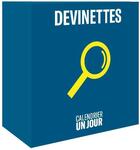 Couverture du livre « Calendrier un jour ; devinettes » de  aux éditions Chene