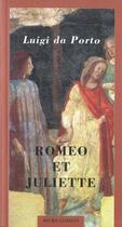 Couverture du livre « Juliette Et Romeo » de Da Porto Luigi aux éditions Climats
