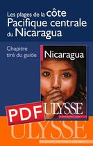 Couverture du livre « Les plages de la côte Pacifique centrale du Nicaragua » de Carol Wood aux éditions Ulysse