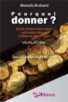 Couverture du livre « Pourquoi donner ? » de Mostafa Brahami aux éditions Nawa
