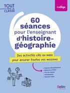 Couverture du livre « Kit de l'enseignant d'histoire-geographie » de Reynaud Carine aux éditions Belin Education