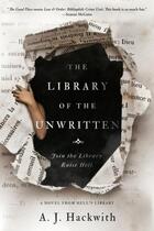 Couverture du livre « THE LIBRARY OF THE UNWRITTEN » de A J Hackwith aux éditions Ace Books