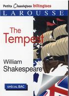 Couverture du livre « The tempest » de William Shakespeare aux éditions Larousse