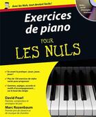 Couverture du livre « Exercices de piano pour les nuls » de David Pearl et Marc Rozenbaum aux éditions First