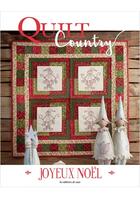 Couverture du livre « Quilt country ; joyeux Noël ! » de  aux éditions De Saxe