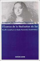 Couverture du livre « Essence de la realisation du soi » de Yogananda P. aux éditions Adyar