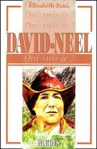 Couverture du livre « David-Neel » de Elisabeth Zana aux éditions Pardes