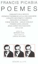 Couverture du livre « Poemes - ecrits tome 1 » de Francis Picabia aux éditions Memoire Du Livre