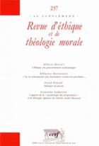 Couverture du livre « Revue d'éthique et de théologie morale 237 » de Collectif Retm aux éditions Cerf