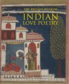 Couverture du livre « Indian love poetry (hardback) » de Dallapiccola aux éditions British Museum