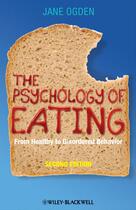 Couverture du livre « The Psychology of Eating » de Jane Ogden aux éditions Wiley-blackwell