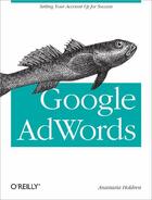 Couverture du livre « Google AdWords » de Anastasia Holdren aux éditions O Reilly