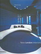 Couverture du livre « New London Interiors » de Kieran Long aux éditions Merrell