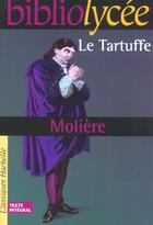 Couverture du livre « Le tartuffe » de Moliere aux éditions Hachette Education