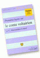 Couverture du livre « Premieres lecons sur le conte voltai » de Marcandier-Colard C aux éditions Belin Education