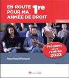Couverture du livre « En route pour ma 1re année de droit : préparez votre rentrée (édition 2023) » de Mouna Mouncif-Moungache aux éditions Gualino