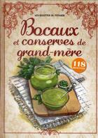 Couverture du livre « Bocaux et conserves de grand-mère » de  aux éditions Editions Esi