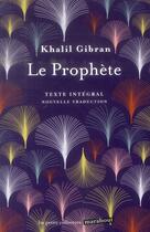 Couverture du livre « Le prophète » de Khalil Gibran aux éditions Marabout