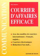 Couverture du livre « Le courrier d'affaire efficace » de Mary Bosticco aux éditions De Vecchi