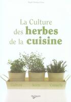 Couverture du livre « La culture des herbes de la cuisine » de Magali-Martija Ochoa aux éditions De Vecchi