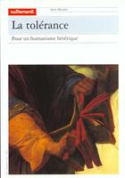 Couverture du livre « Tolerance » de Claude Sahel aux éditions Autrement