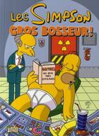 Couverture du livre « Les Simpson Tome 8 : gros bosseur ! » de Matt Groening aux éditions Jungle